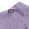 Linen Nightwear Trousers in Purple Melange