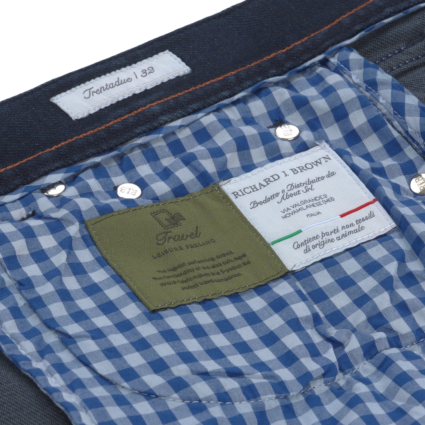 Slim-Fit-Jeans aus Stretch-Baumwolle in Indigoblau