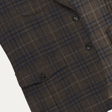 Single-Breasted Wool-Silk-Linen Jacket. Exclusively made for Sartale