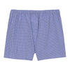 Checked Blue and White Boxer Shorts