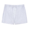Checked White Boxer Shorts