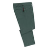 Slim-Fit Stretch-Cotton Jeans in Forest Green