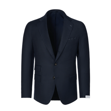 Single-Breasted Wool Suit in Midnight Blue. Exclusively Made for Sartale