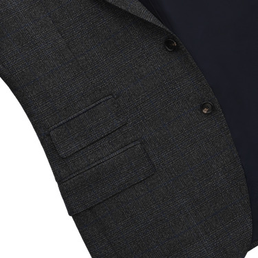 Single-Breasted Wool Suit in Dark Grey. Exclusively Made for Sartale