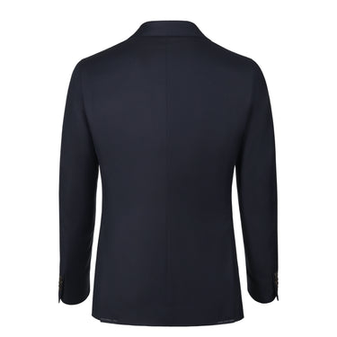 Single-Breasted Wool Suit in Oxford Navy. Exclusively Made for Sartale