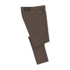 Wool-Blend Five-Pocket Trousers in Oak Brown Melange