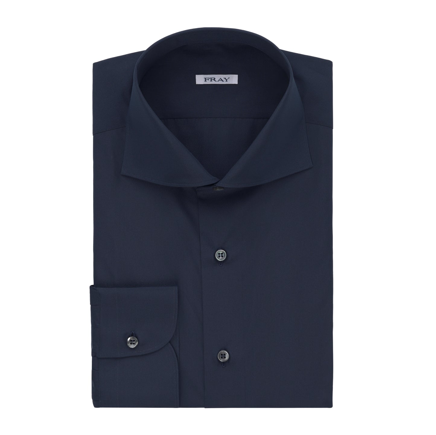 Classic Cotton Shirt in Midnight Blue