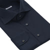 Classic Cotton Shirt in Midnight Blue