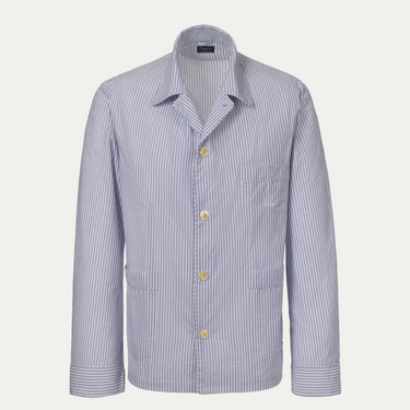 Cotton Fabric Pyjamas with Striped Sticks