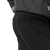 Stretch-Virgin Wool and Nylon-Blend Bonded Trousers in Graphite Grey