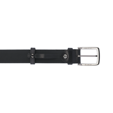 Calfskin Leather Belt in Black
