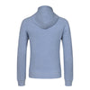 Hooded Sweatshirt in Light Blue Melange