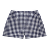 Dark Blue and White