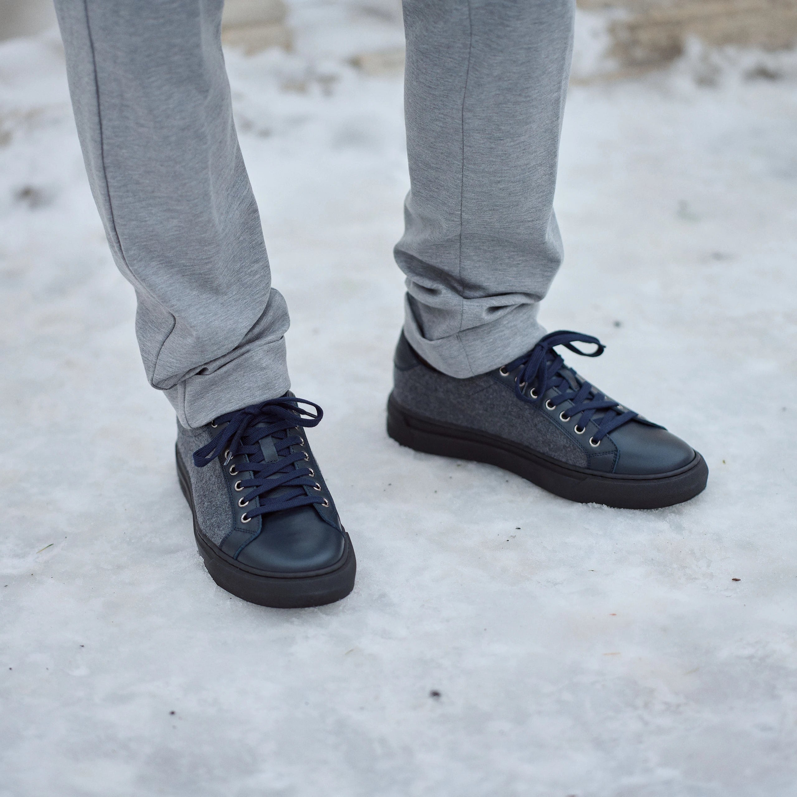 SOLDINI 80 Sneaker uomo blu in suede SOLDINI 80 Sneaker uomo blu in suede