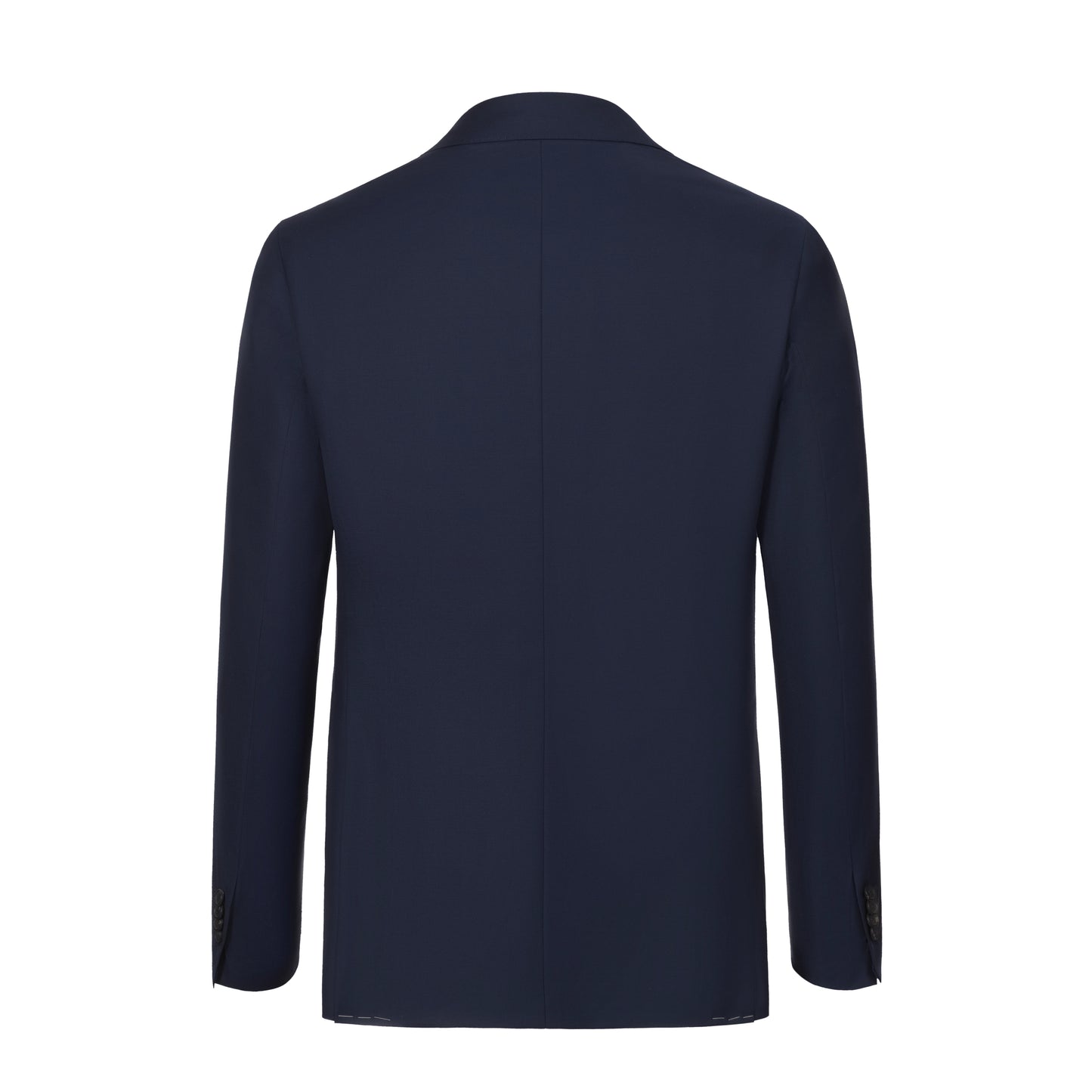 Double-Breasted Wool Suit in Dark Blue. Exclusively Made for Sartale