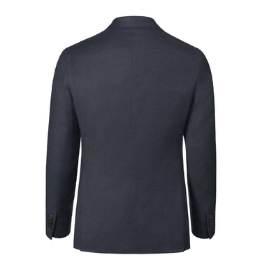 Double-Breasted Wool Suit in Graphite Grey. Exclusively Made for Sartale