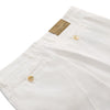 Stretch-Cotton Bermuda Shorts in White