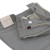 Slim-Fit Cargo Drawstring Trousers in Light Grey