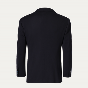 Kiton Unstructured Virgin Wool Suit in Dark Blue - SARTALE