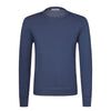 Cashmere and Silk Crew-Neck Sweater in  Royal Blue