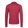 Cashmere and Silk Sweater Polo Shirt in Lollipop