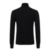 Wool Turtleneck Sweater in Black