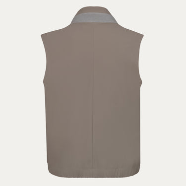 Reversible Bodywarmer in Taupe