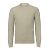 Cashmere Crew-Neck Sweater in Spring Grey