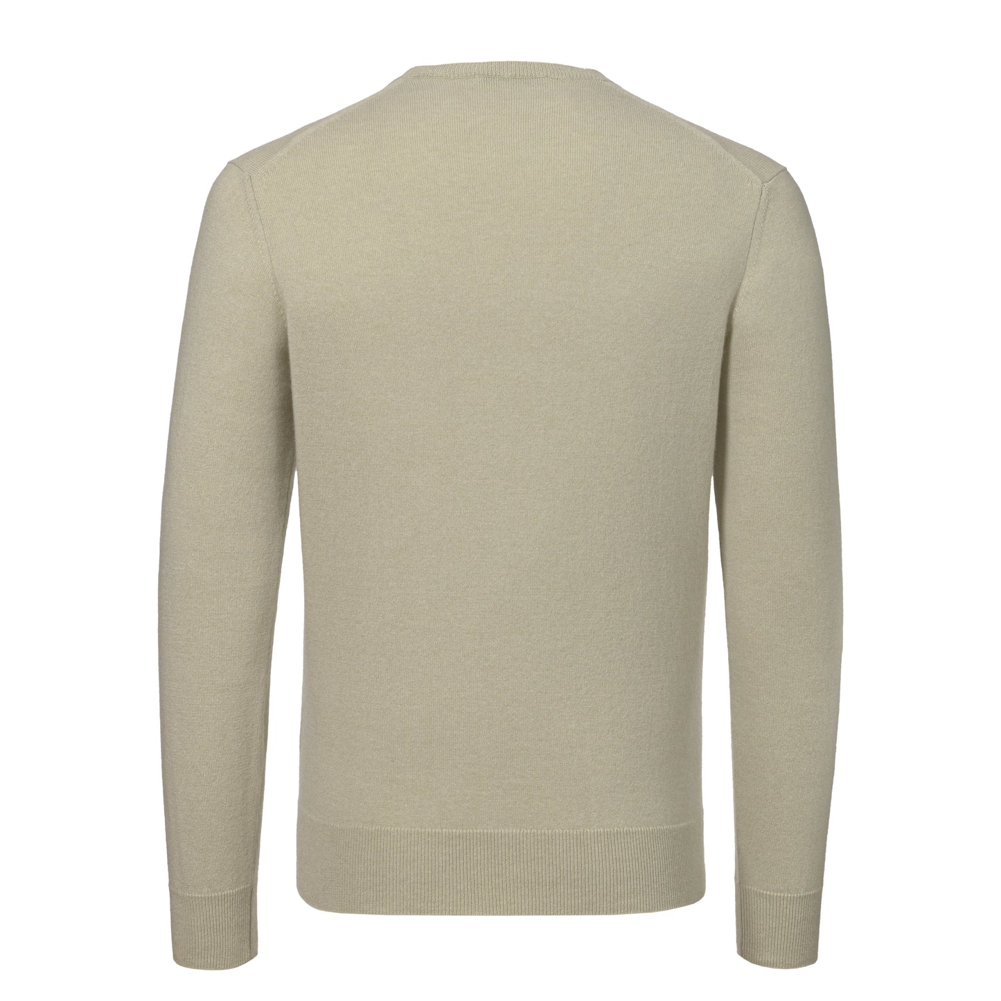 Cashmere Crew-Neck Sweater in Spring Grey