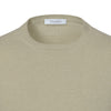 Cashmere Crew-Neck Sweater in Spring Grey