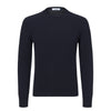 Cashmere Crew-Neck Sweater in Dark Blue