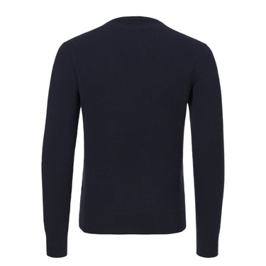 Cashmere Crew-Neck Sweater in Dark Blue