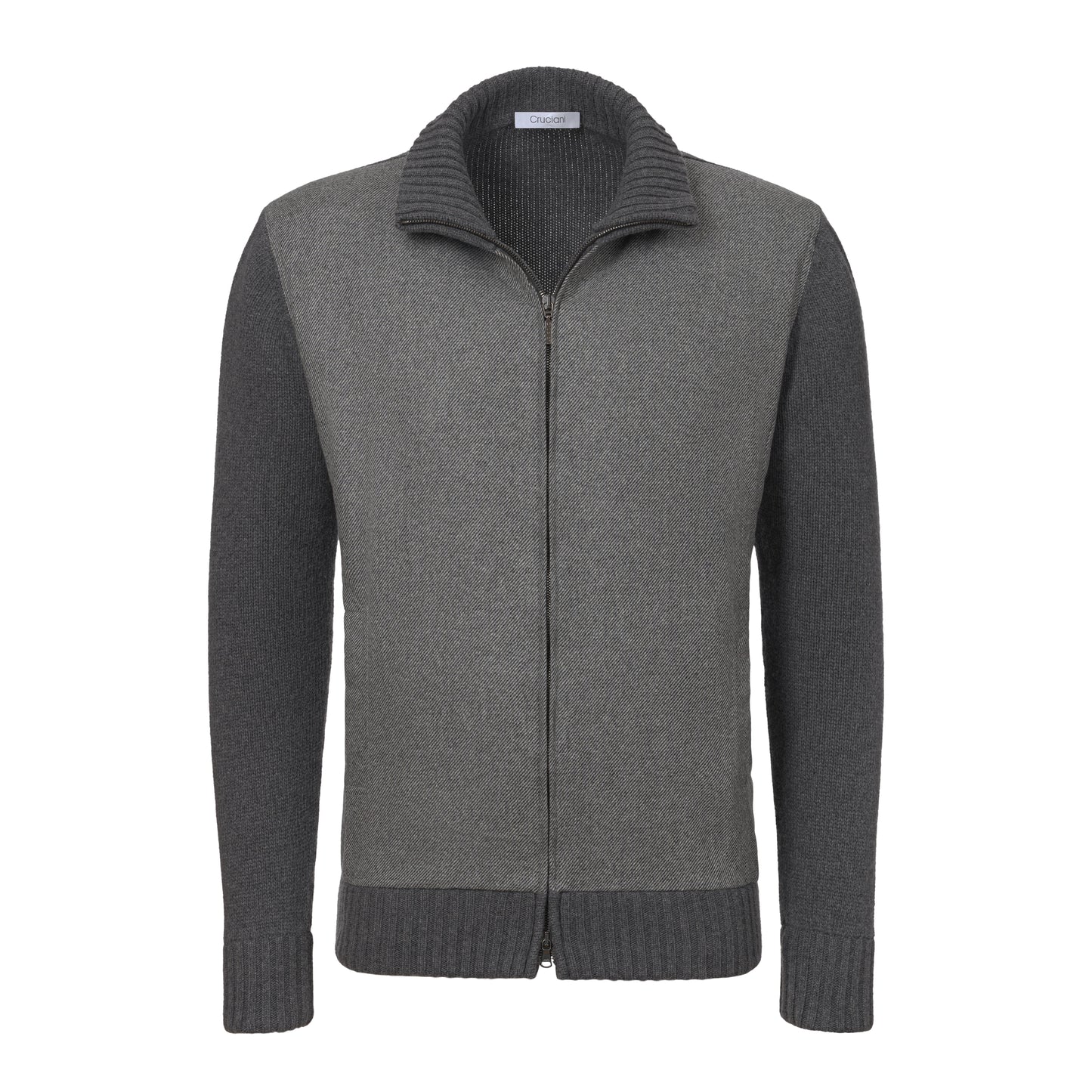 Wool Bomber in Grey