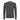 Crew-Neck Wool Pullover in Dark Grey Melange