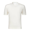 Cotton T-Shirt Sweater in Warm White