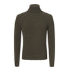 Cashmere Turtleneck Sweater in Forest Green