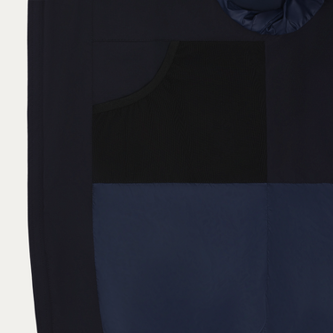 Kiton Outdoor Hooded Jacket in Dark Blue - SARTALE