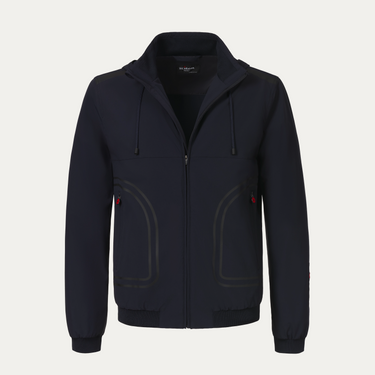 Kiton Lightweight Jacket in Dark Blue - SARTALE