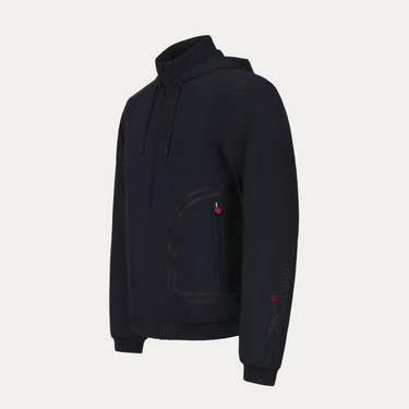 Kiton Lightweight Jacket in Dark Blue - SARTALE
