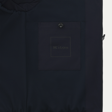 Kiton Lightweight Jacket in Dark Blue - SARTALE