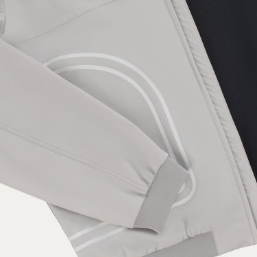 Kiton Hooded Wind Jacket in Off White - SARTALE