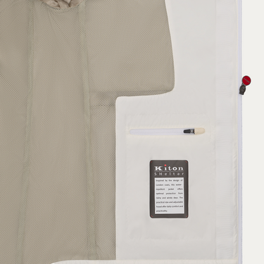 Kiton Wind Jacket in Creme - SARTALE