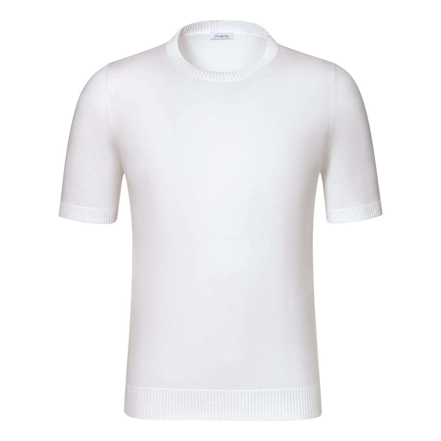 Cotton Crew-Neck T-Shirt in White