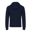 Cashmere Hooded Zip-Up in Blue