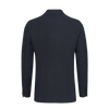 Linen Double-Breasted Jacket in Denim Blue