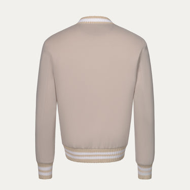 Cashmere Bomber in Beige