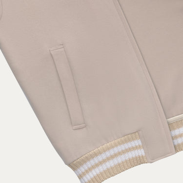 Cashmere Bomber in Beige