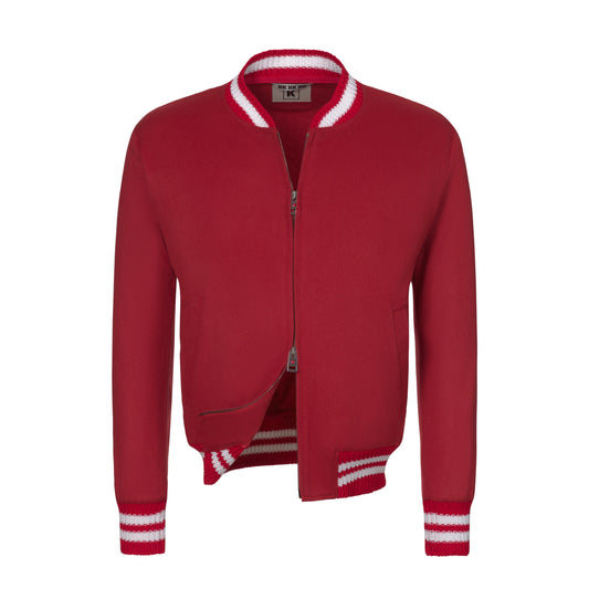 Cashmere Blouson in Red