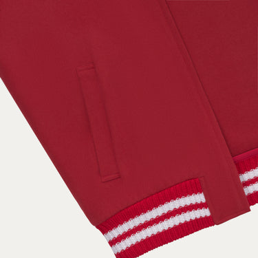 Cashmere Bomber in Red