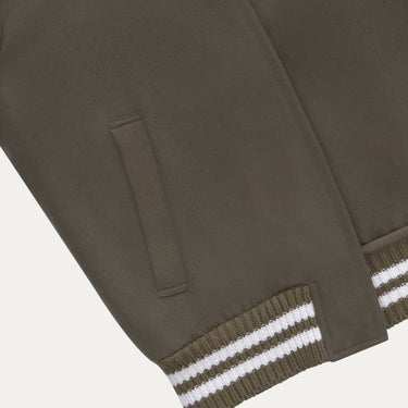 Cashmere Bomber in Green